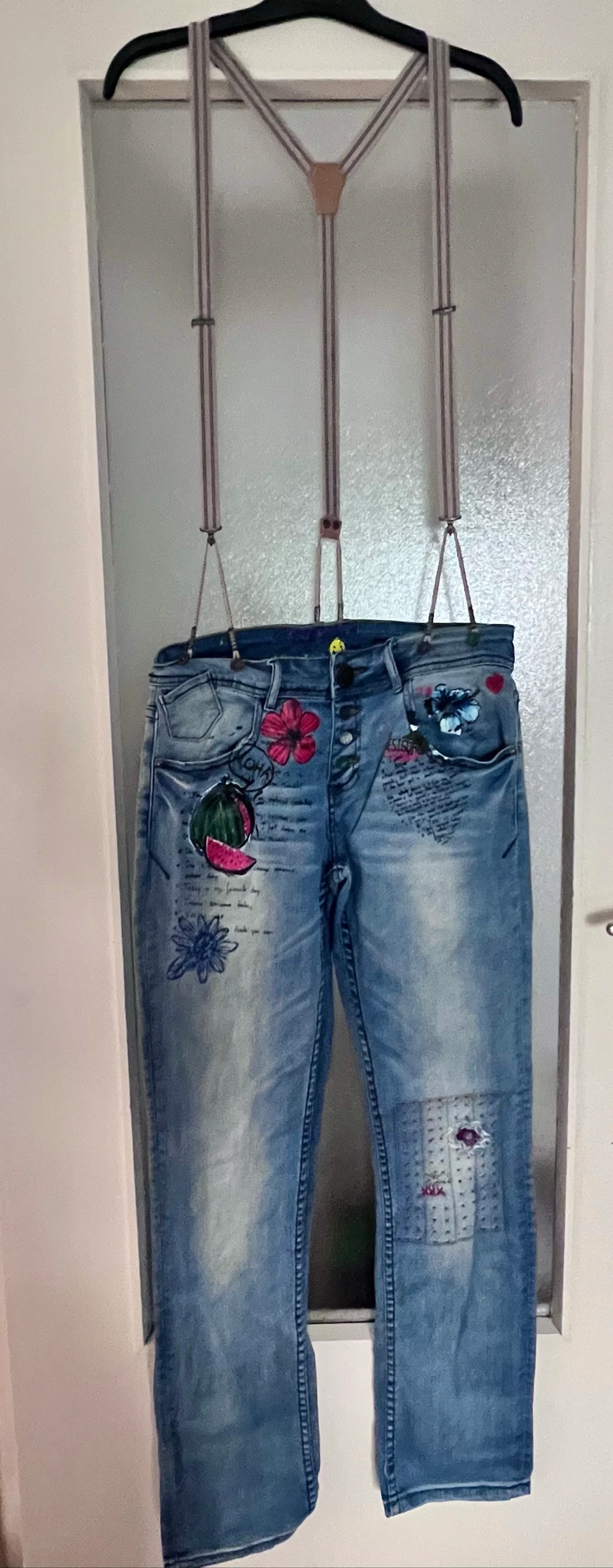 Pantalon salopette jean Desigual 